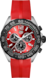 TAG Heuer Formula 1 Rouge Caoutchouc Acier Rouge