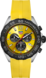 TAG Heuer Formula 1 Jaune Caoutchouc Acier Yellow