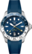 TAG Heuer Aquaracer  Bleu Caoutchouc Acier Bleu