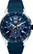 TAG Heuer Connected Bleu Caoutchouc Acier