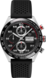 TAG Heuer Carrera Nero Caucciù Acciaio e ceramica Nero