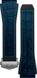 Cinturino in caucciù blu Calibre E3 45 mm