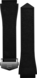 2가지 소재를 사용한 블랙 가죽 스트랩 칼리버 E4 45mm