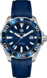 TAG Heuer Aquaracer（競潛）腕錶 藍色 橡膠 鋁鋼 藍色