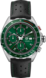 TAG Heuer Formula 1（F1）手錶 黑色 皮革 鋁鋼 綠色