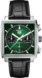 TAG Heuer Monaco（摩納哥）綠色錶面限量版腕錶 黑色 鱷魚皮 精鋼 Green