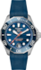 TAG Heuer Aquaracer（競潛）腕錶 藍色 橡膠 精鋼 藍色