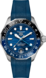 TAG Heuer Aquaracer（競潛）腕錶 藍色 橡膠 精鋼 藍色