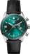 TAG Heuer Carrera（卡萊拉）腕錶 黑色 Alligator 精鋼 綠色