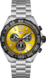 TAG Heuer Formula 1（F1）腕錶 無色 精鋼 精鋼 黃色