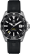 TAG Heuer Aquaracer（竞潜系列）腕表 蓝色和黄色 橡胶 精钢 黑色